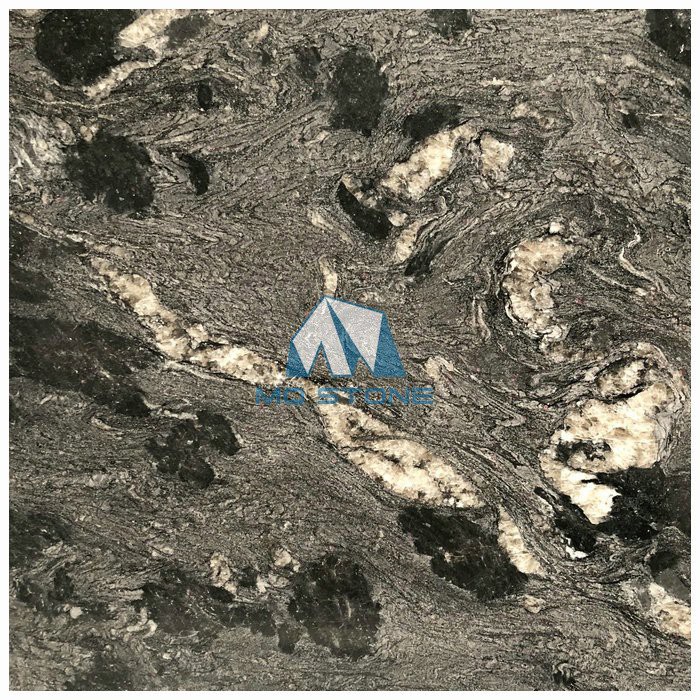 cosmic black granite leathered