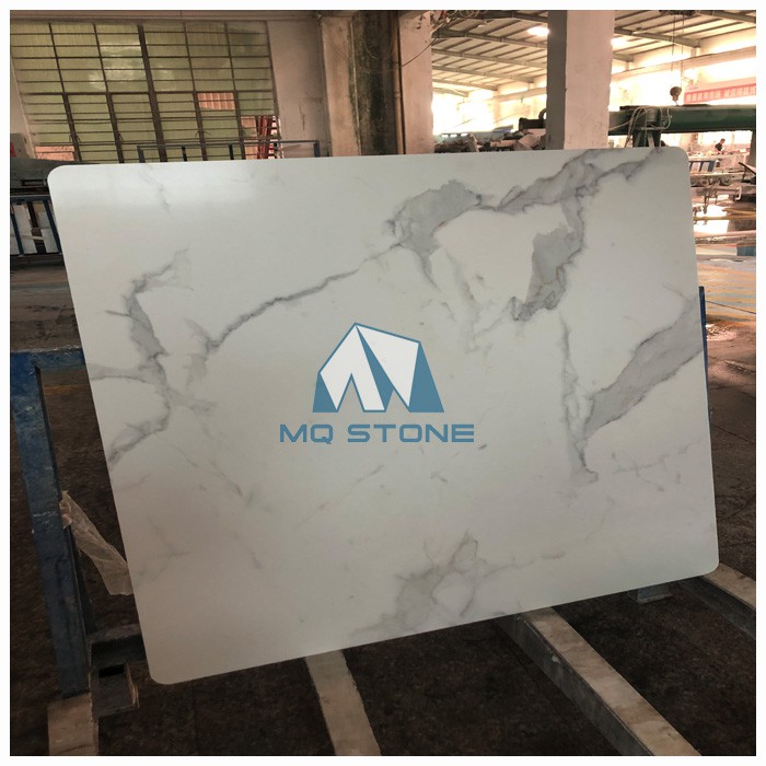 Square Statuario White Sintered Stone Table Tops Square Statuario White Sintered Stone Table Tops