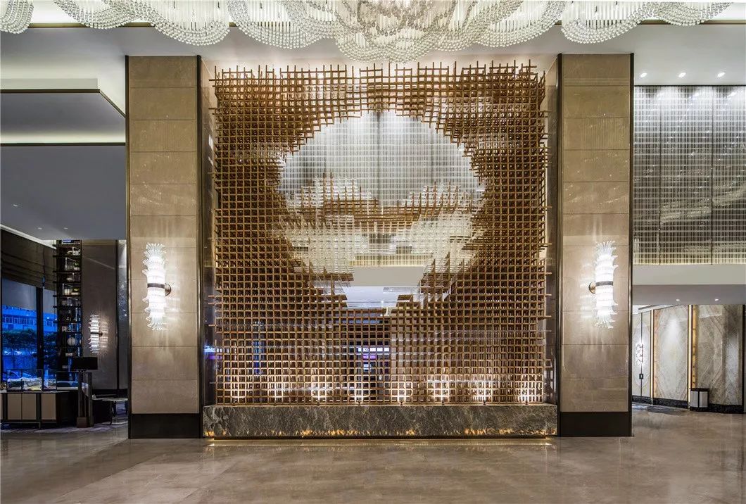 Natural Marble In Hotel Lobby Natural Marble In Hotel Lobby