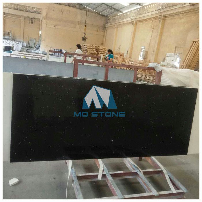 crystal black quartz countertop crystal black quartz countertop