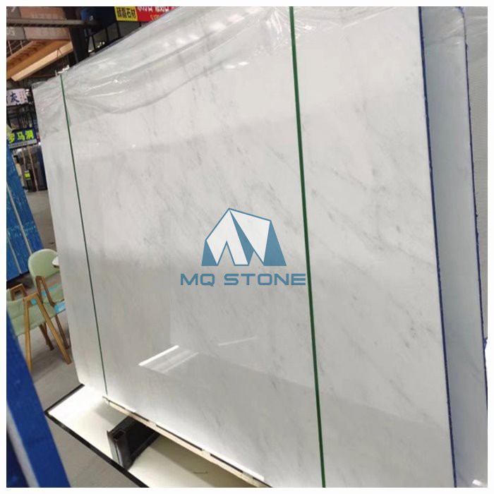 Oriental White Polished Marble Slab