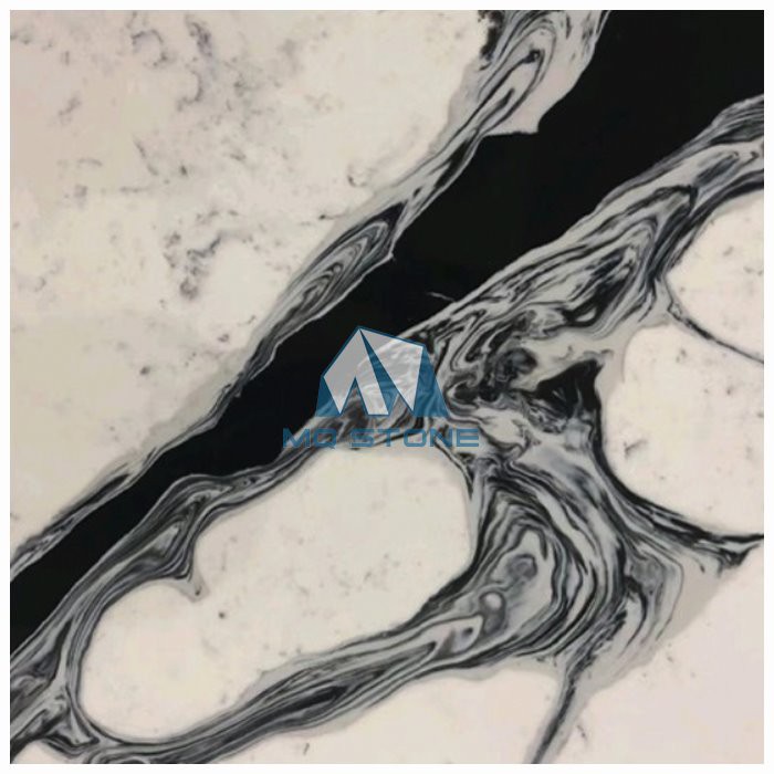 Panda Marble Looks Quartz Stone Panda Marble Looks Quartz Stone