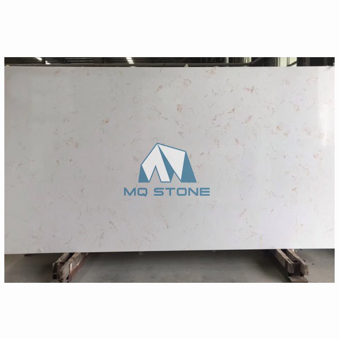 Yellow Veins Carrara White Quartz Stone Yellow Veins Carrara White Quartz Stone