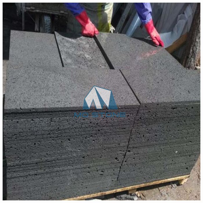 Basalt Black Lava Stone Flooring Tiles Basalt Black Lava Stone Flooring Tiles