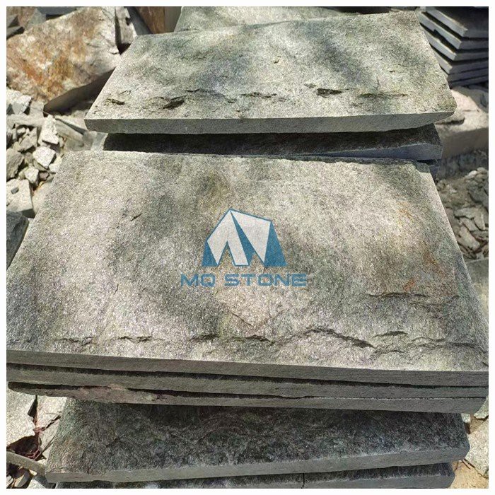 Split Green Quartzite Slate Cladding Split Green Quartzite Slate Cladding