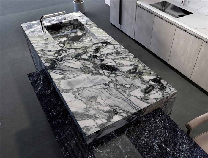 Freezing Emeral Sintered Stone countertops Freezing Emeral Sintered Stone countertops