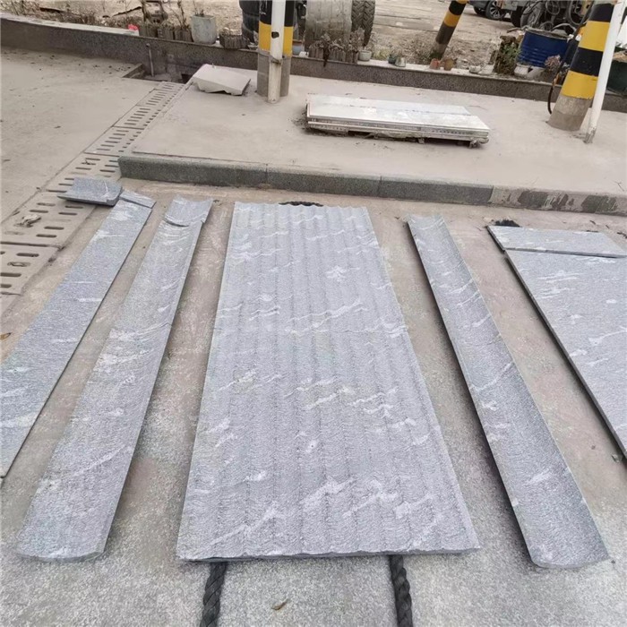 Black Malawi granite curved Black Malawi granite curved