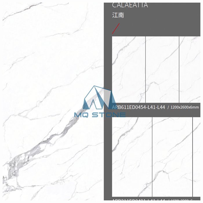 Bianco Calacatta Sintered Stone Slab