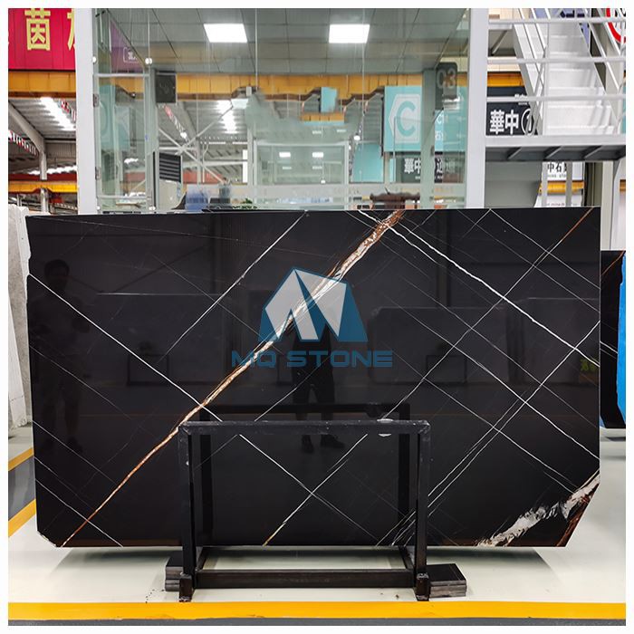 Black And Gold Marble Slabs