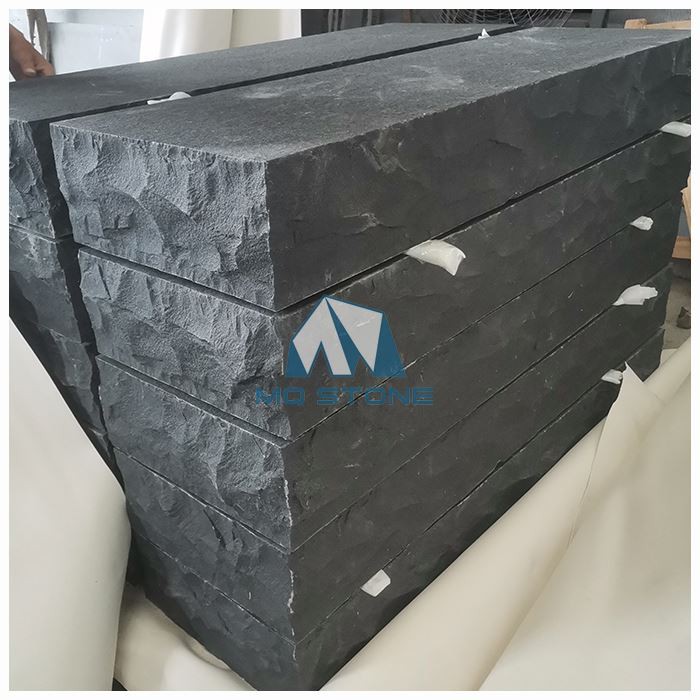 Black Basalt Park Stair Treads