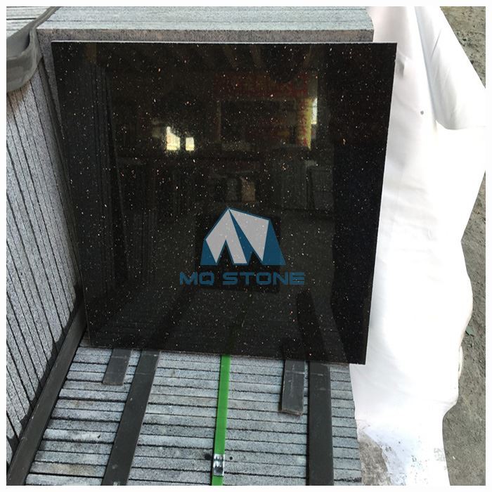 Black Galaxy Granite Tile