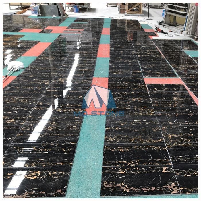 Black Portoro Marble