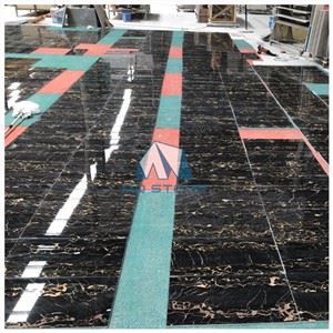 Black Portoro Marble