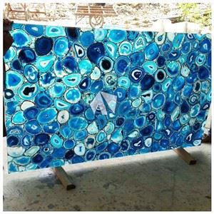 Blue Lace Agate Slab