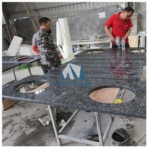 Blue Pearl Granite Vanity Top
