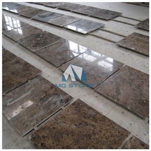 Brown Marble Tile Flooring