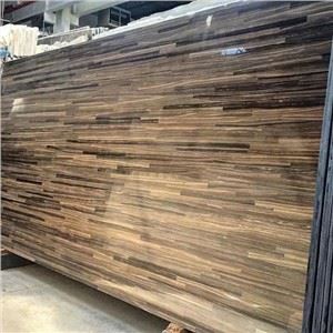 Brown Obama Wood Marble Slabs