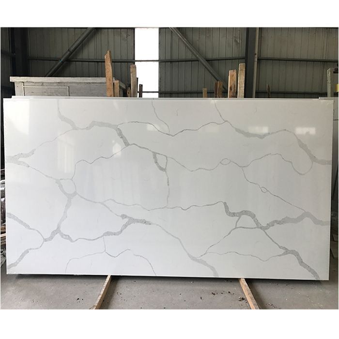 Calacatta White Quartz Slab
