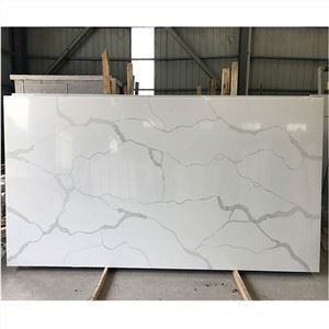 Calacatta White Quartz Slab