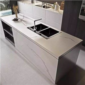 Calacatta White Sintered Stone Dining Table