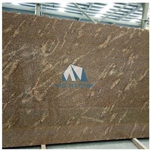 California Giallo Granite Slab