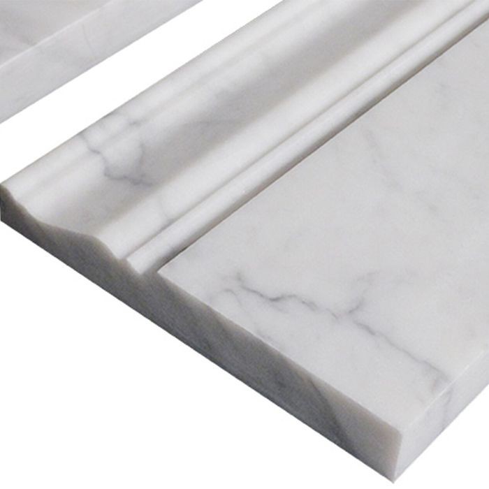 Carrara White Marble Skirting