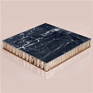 Chinese Black Composite Marble Tile
