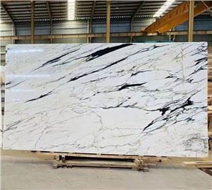 Chinese Calacatta White Marble
