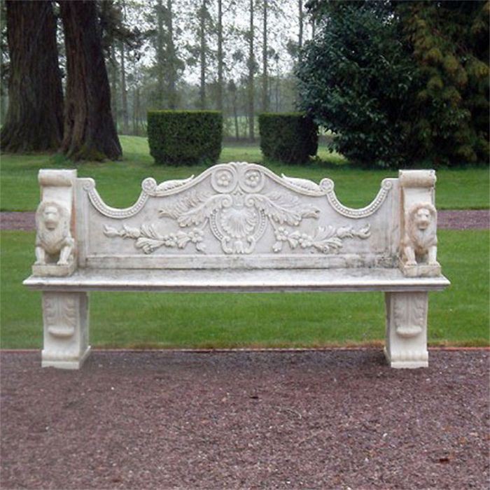 Classical Style Stone Bench