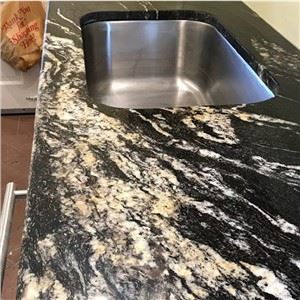 Cosmic Black Granite Countertops