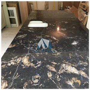 Cosmic Black Granite Worktop