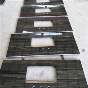 Dark Brown Granite Countertop