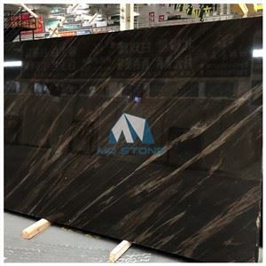 Dark Brown Granite Slabs