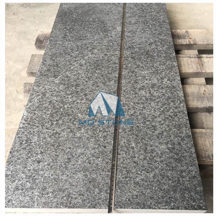 Flamed Black Granite