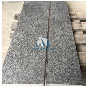 Flamed Black Granite