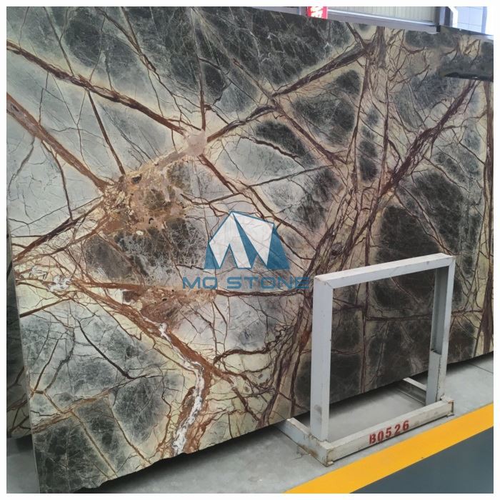 Forest Green Marble Slab