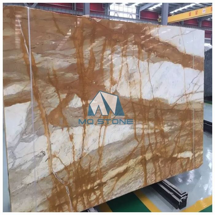 Giallo Siena Marble Slabs