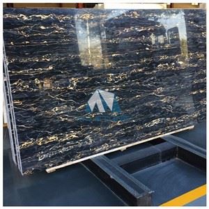 Golden Portoro Italian Marble