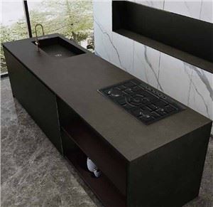 Laminam Dark Grey Sintered Stone