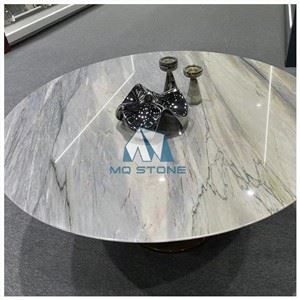 Luxury Round Marble Side Table