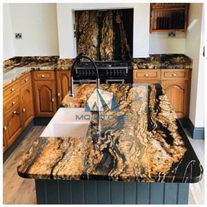 Magma Gold Granite Countertops