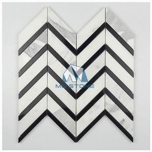 Marble Chevron Mosaic Tile
