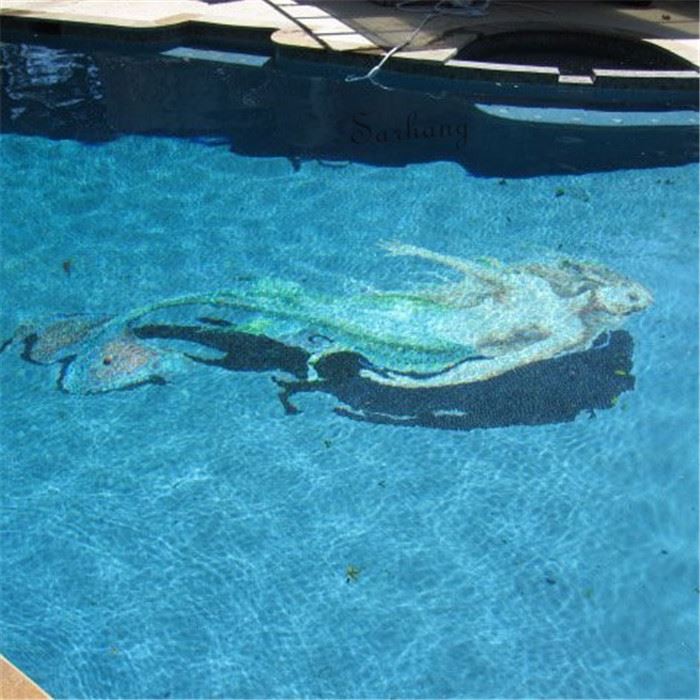 Mermaid Mosaic Pattern