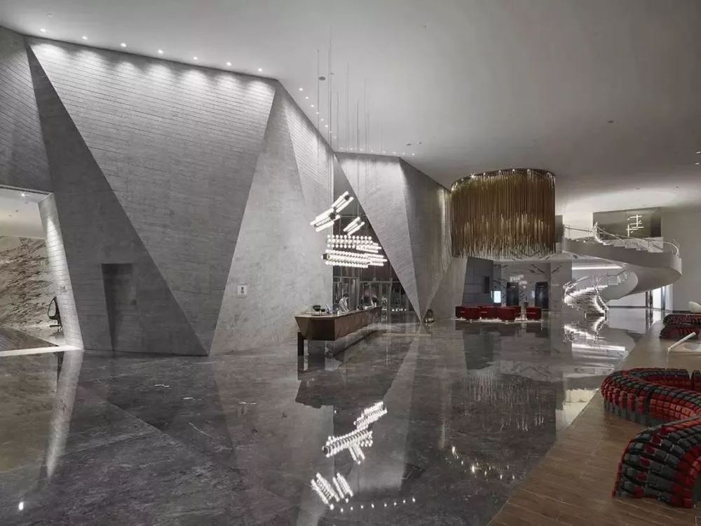 Luxury Star Hotel Marble Decoration Case