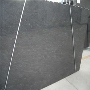 Jet Mist Black Granite Slabs