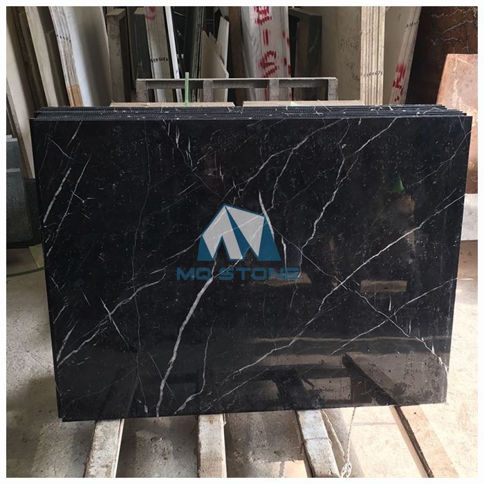 Nero Marquina Black Marble Tile