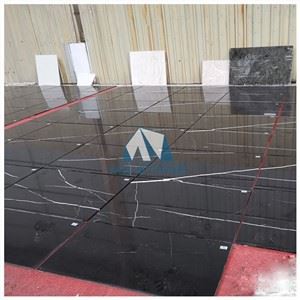 Nero Marquina Marble Tile