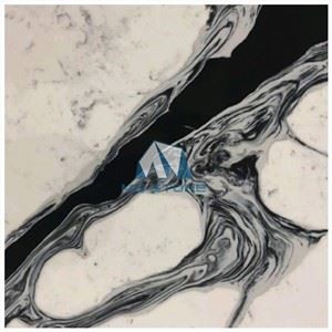 Panda Marble Looks Quartz Stone