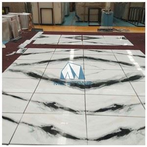 Panda White Marble Tile