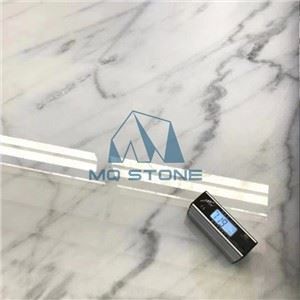 Polished Guangxi White Marble Slab